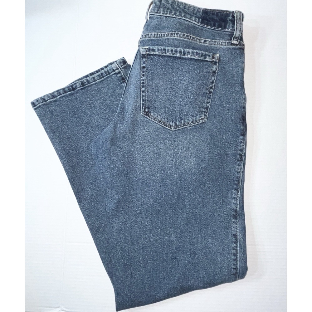 Hollister‎ Jeans Women's 10 Long Blue Low Rise Relaxed Straight Mallsoft Y2K